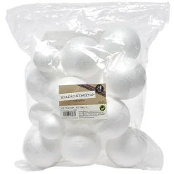 Boule polystyrène à customiser Ø7cm x24