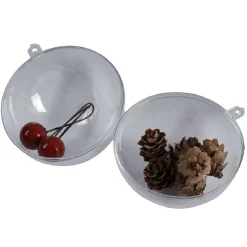 Boule sapin Noël à remplir x8