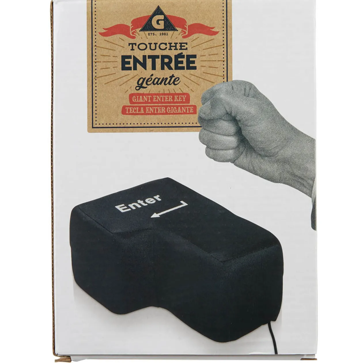 Bouton entrée géant pour PC