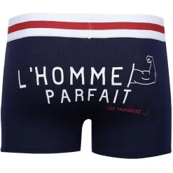 Boxer homme parfait et modeste