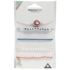 Bracelet Beach (x5), métal