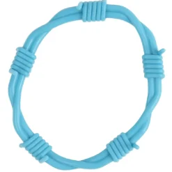Bracelet de plage effet fil métallique coloré
