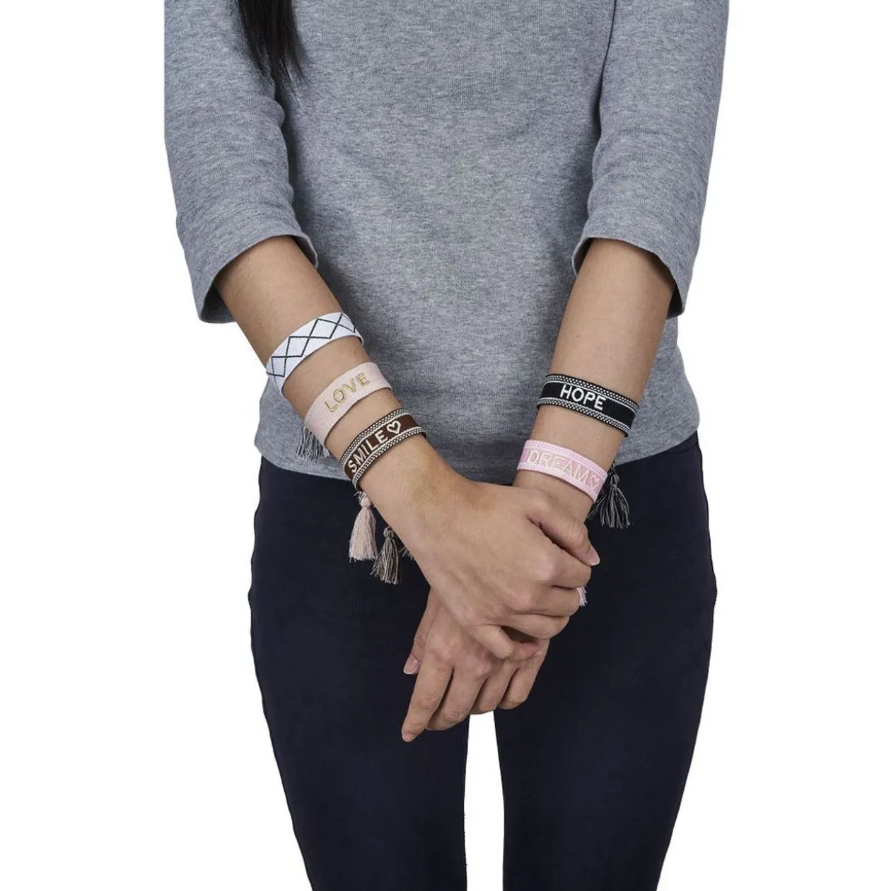 Bracelet en tissu design