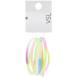 Bracelet gomme multicolore best friends x6