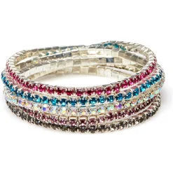 Bracelet élastique imit.cristal