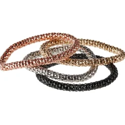 Bracelet métal effet tressé