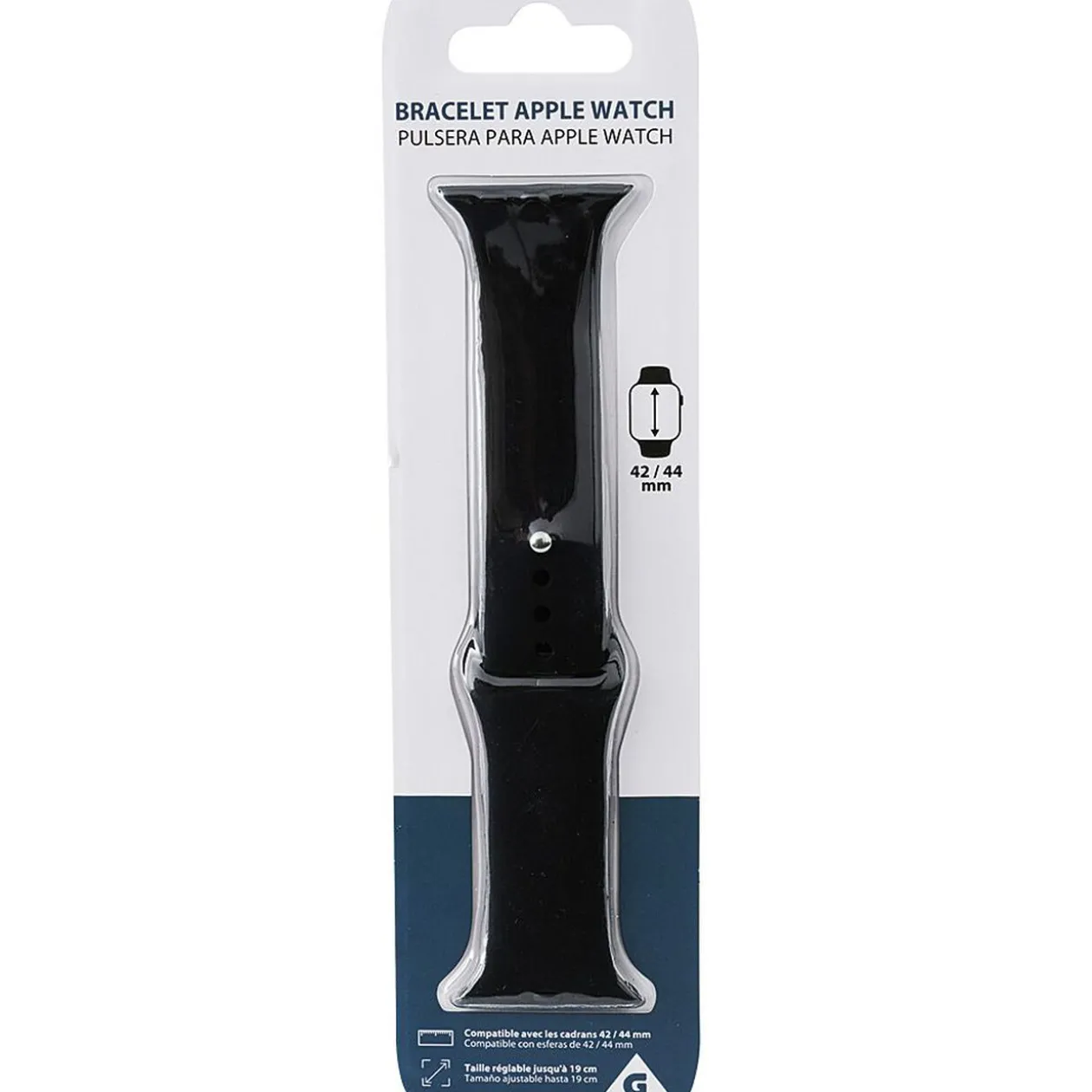 Bracelet pour Apple Watch en silicone 42/44 mm