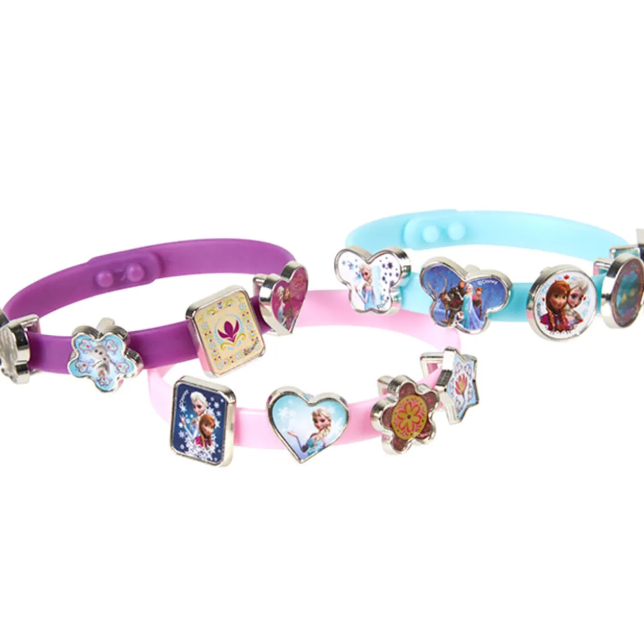 Bracelet Reine des neiges x3 Frozen