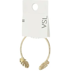 Bracelet rigide feuille palmier