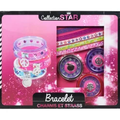 Bracelets charms et strass à créer