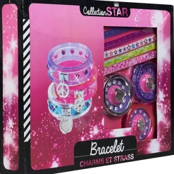 Bracelets charms et strass à créer