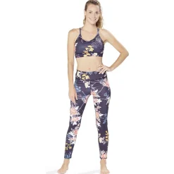Brassière de sport imprimé fleurs