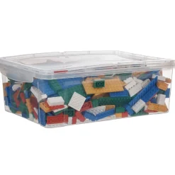 Briques de construction avec boîte de rangement 504 pièces