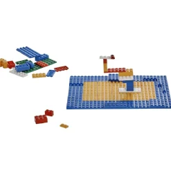 Briques de construction avec boîte de rangement 504 pièces