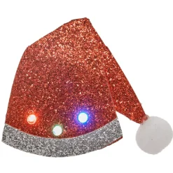 Broche de Noël paillettée