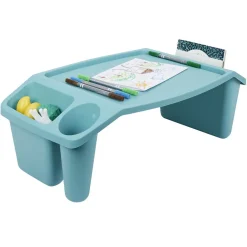 Bureau d'activité mobile pour enfant plastique 2 coloris