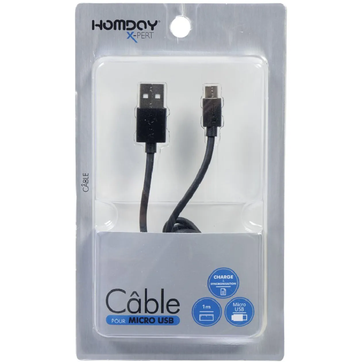 Cable de Charge et Synchronisation Micro USB