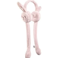 Cache oreilles dansantes lapin rose