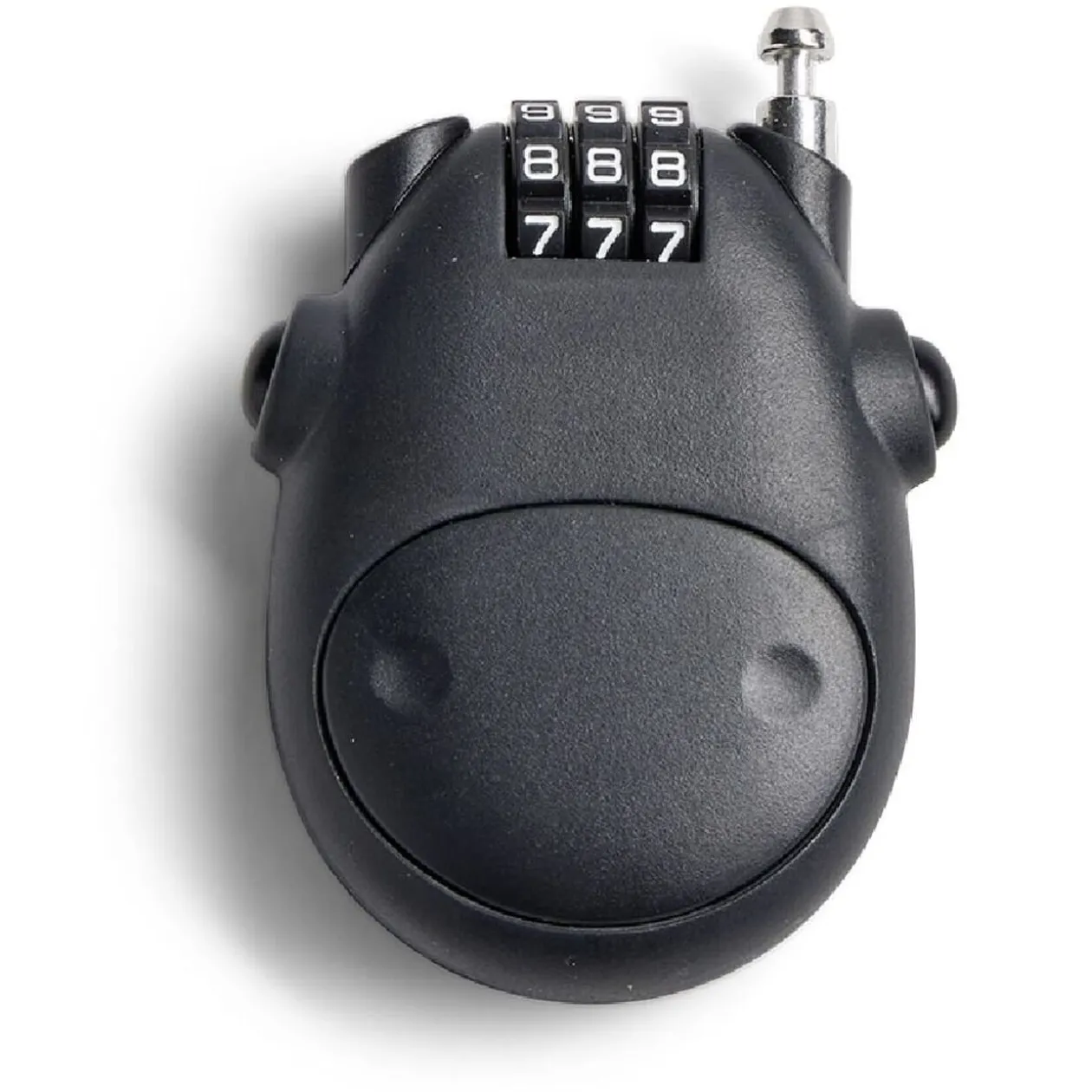 Cadenas à code avec câble rétractable