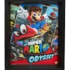 Cadre effet relief 3D Super Mario Odyssey