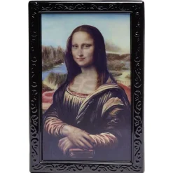 Cadre holographique La Joconde Halloween