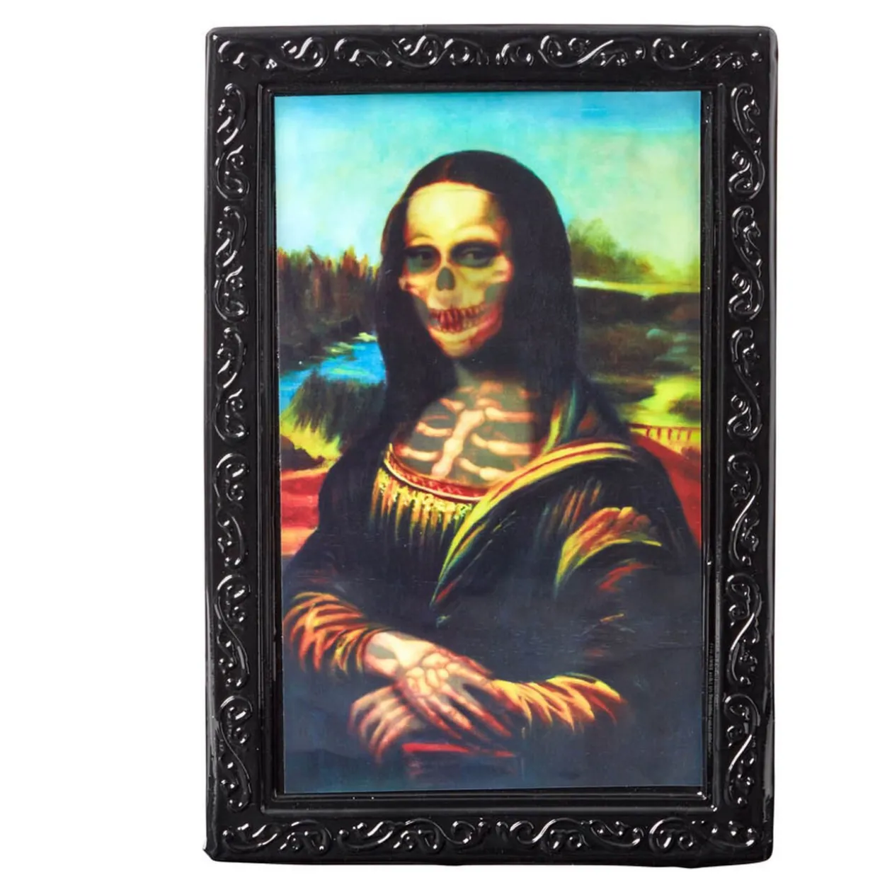 Cadre Joconde effet lenticulaire Halloween