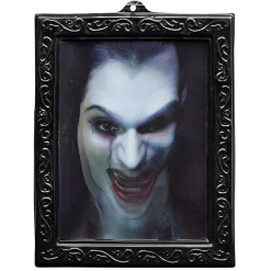 Cadre photo lenticulaire vampire décoration Halloween
