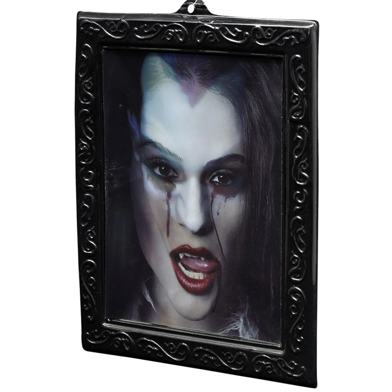 Cadre photo lenticulaire vampire décoration Halloween
