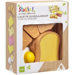 Cagette dinette en bois 7 pièces