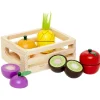 Cagette du Maraîcher fruits et légumes bois 7 pièces