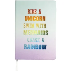 Cahier A5 arc-en-ciel