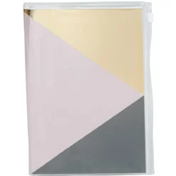 Cahier A5 décor graphique Ziplock