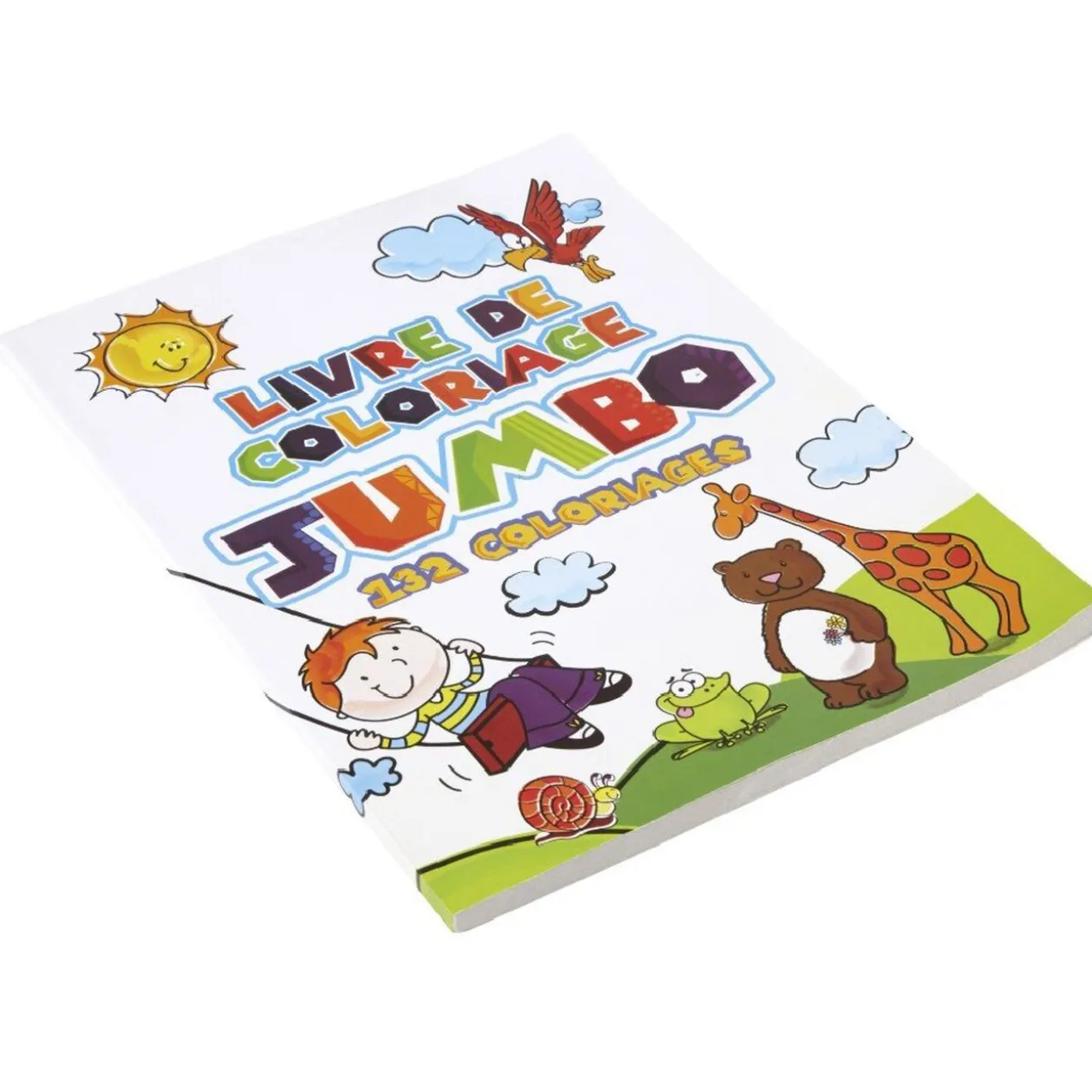 Cahier coloriage 132p