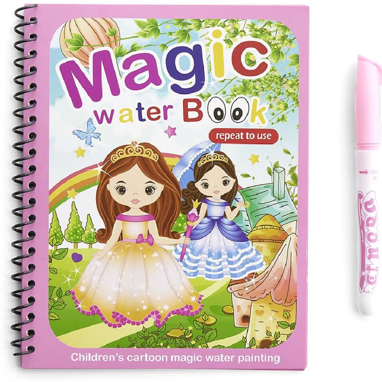 Cahier de dessin magique réutilisable avec stylo