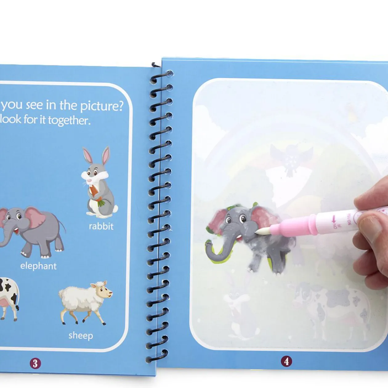 Cahier de dessin magique réutilisable avec stylo