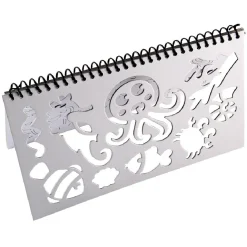 Cahier de pochoirs enfant 9 pages