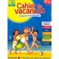Cahier de vacances
