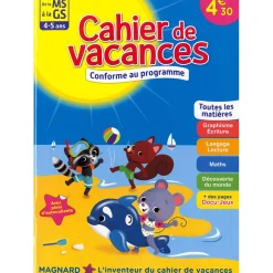 Cahier de vacances