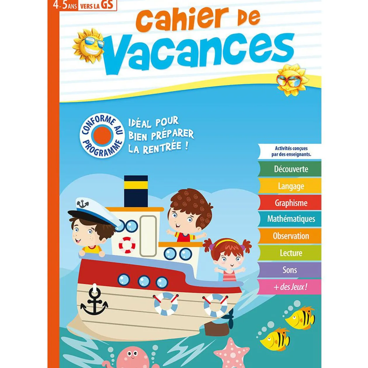 Cahier de vacances