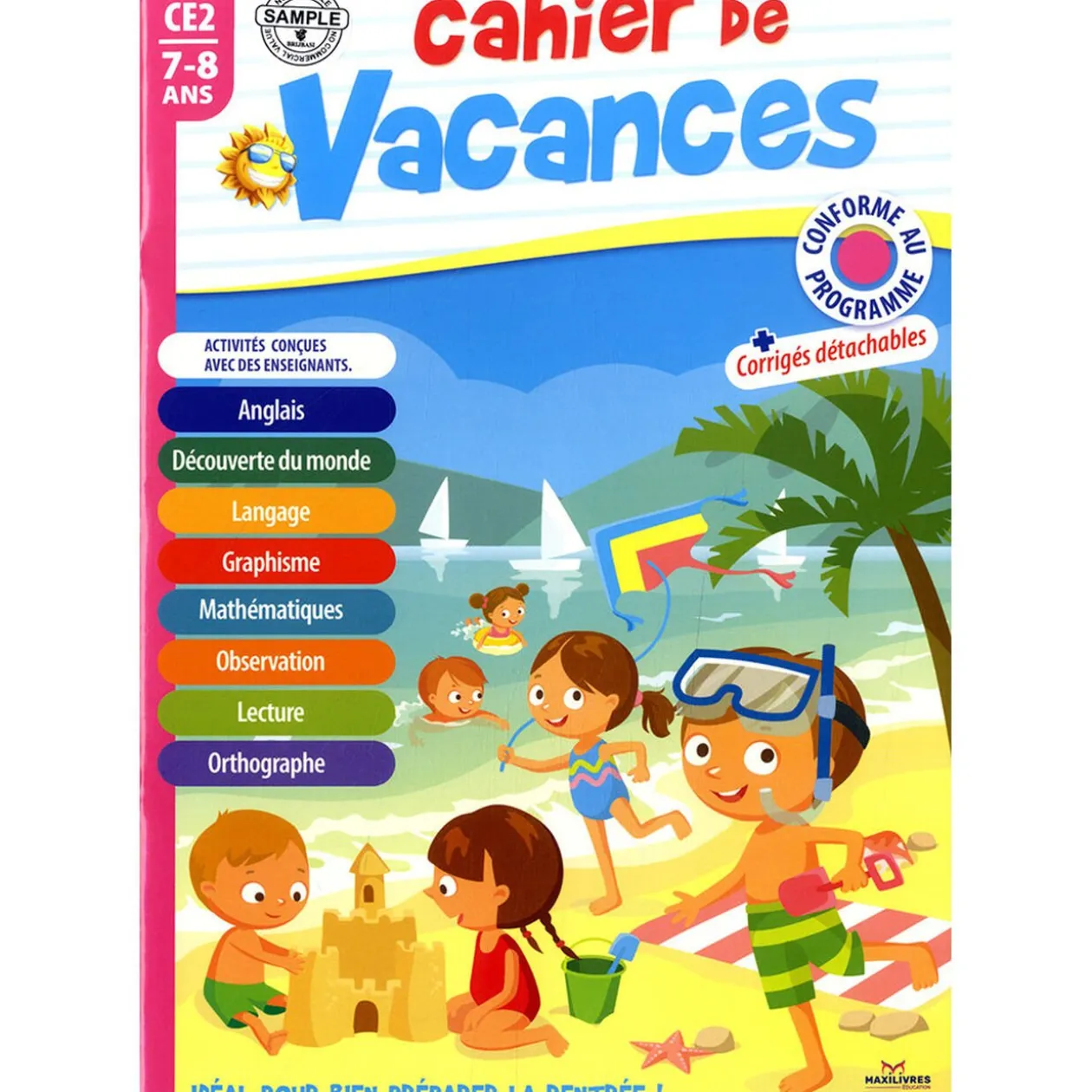 Cahier de vacances