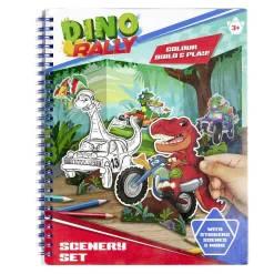 Cahier figurine carton à assembler dinosaure