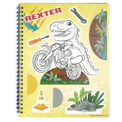 Cahier figurine carton à assembler dinosaure