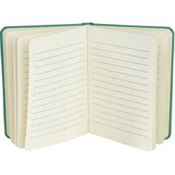 Cahier format A6 motif geisha vert et rouge 184 pages