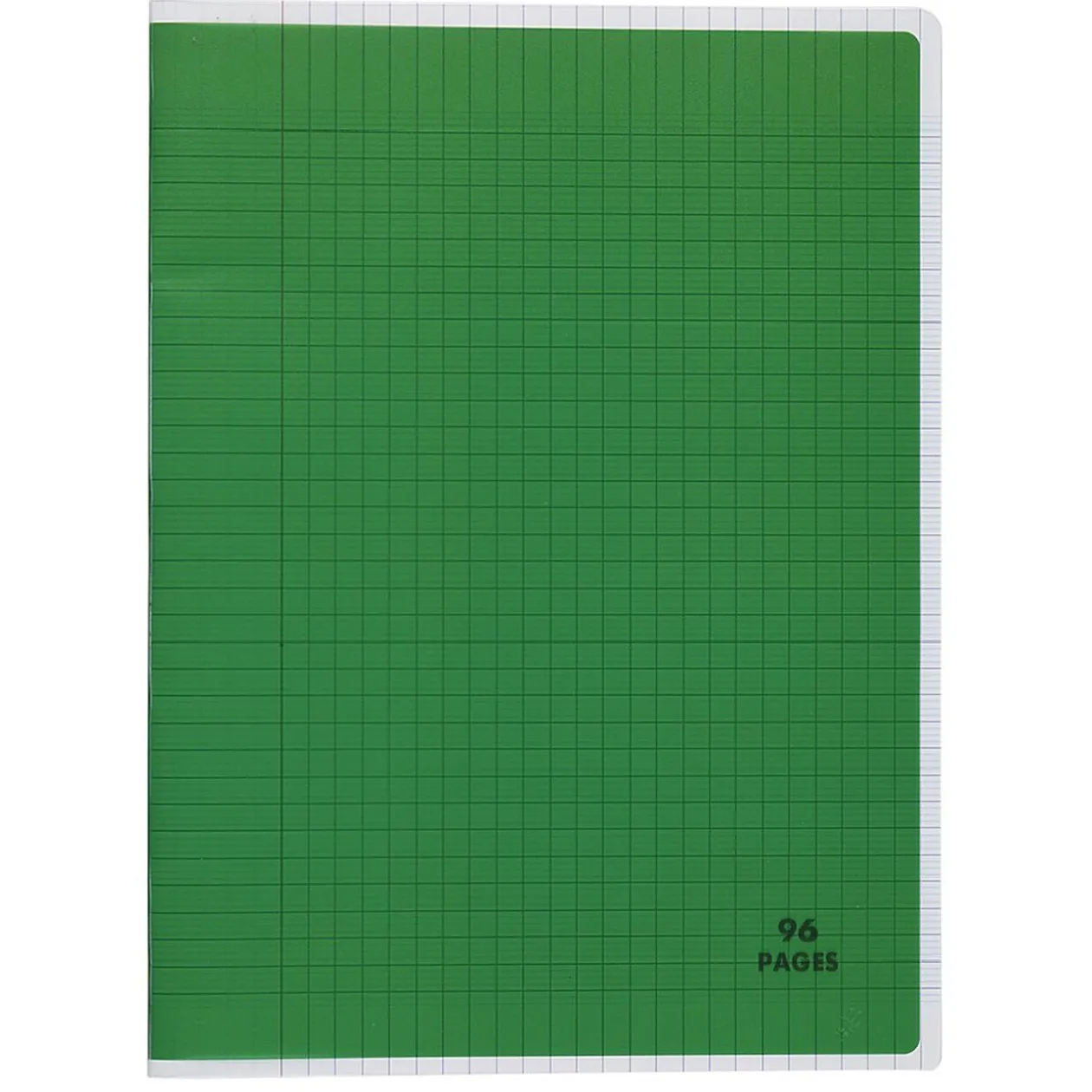 Cahier grands carreaux 96p