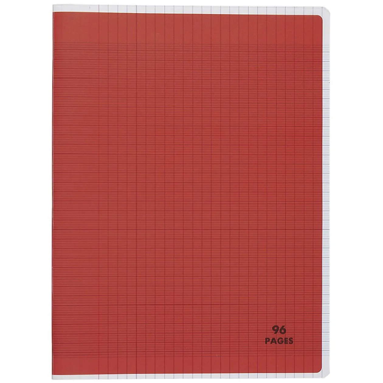 Cahier grands carreaux 96p