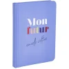 Cahier inscription Mon Futur format A6 bleu 184 pages