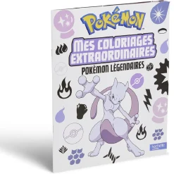 Cahier Pokémon Légendaires - Mes coloriages extraordinaires