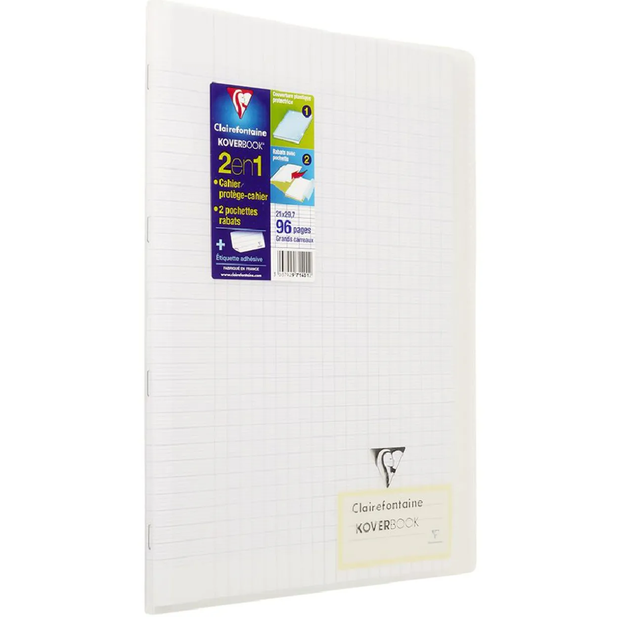 Cahier 21x29,7 cm - 96 pages