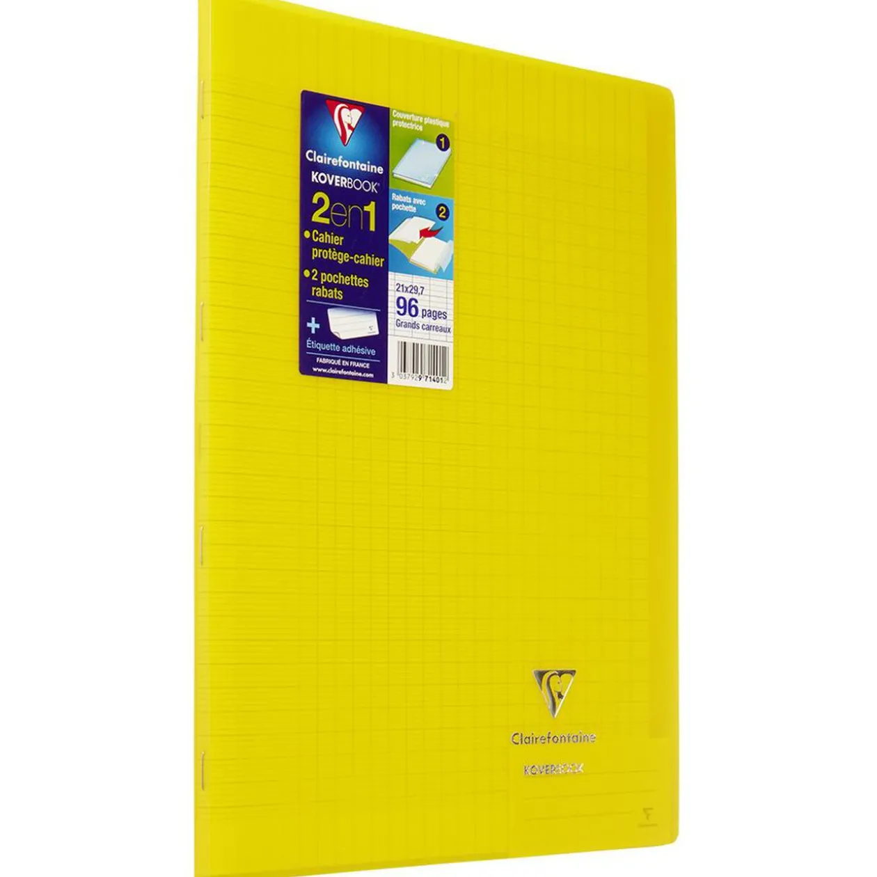 Cahier 21x29,7 cm - 96 pages