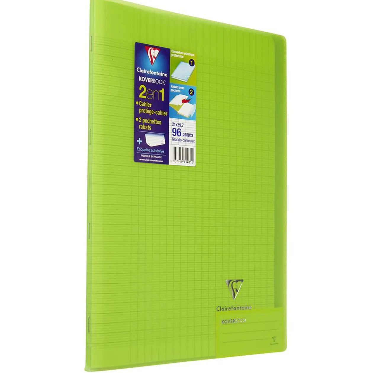 Cahier 21x29,7 cm - 96 pages